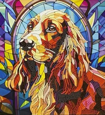Cocker - Tela Diamante